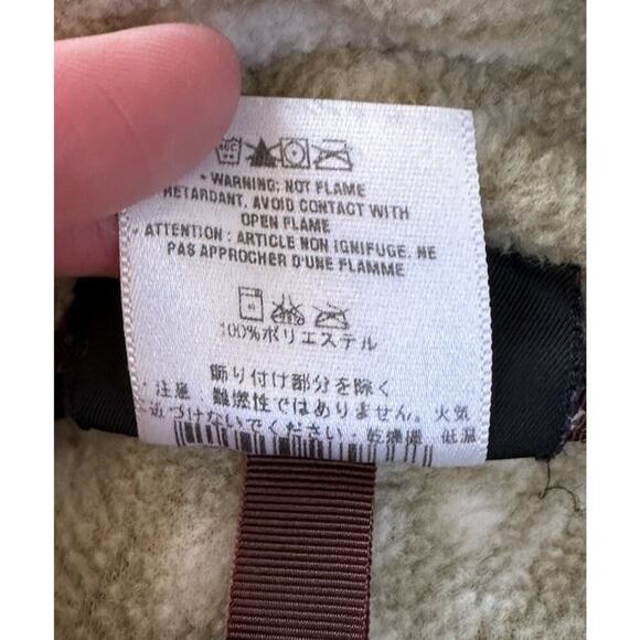 Patagonia Synchilla Printed 1/4 Snap Fleece Jacket Size Small Women’s Green - Picture 5 of 8